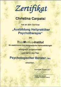 psychologische Beraterin